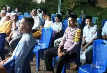 Polsek Adonara Timur Buka Puasa Bersama Jamaah Masjid Nurul Hidayah