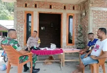 Sinergi TNI-Polri di Maurole, Monitoring Keamanan
