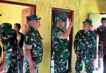 Tim Wasev Mabes TNI AD Tinjau Renovasi PAUD