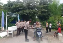 Polsek Riung Berbagi Takjil dan Buka Puasa Bersama Anak Yatim