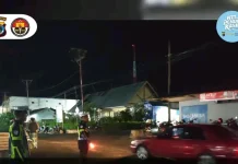 Polres Ngada Amankan Shalat Tarawih di Masjid Agung Bajawa