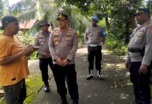 Kapolres Flores Timur Tinjau Lokasi Pasca Bentrok Warga Adonara Timur