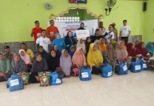 60 Keluarga di Paga dan Ubomoro Terima Bantuan Ramadan