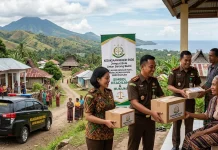 Kejaksaan Negeri Ende Jemput Bola Antar Barang Bukti