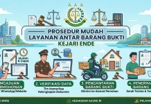 Prosedur Mudah Layanan Antar Barang Bukti Kejari Ende