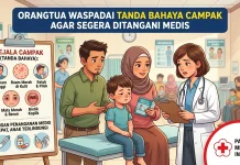 Orangtua Waspadai Tanda Bahaya Campak agar Segera Ditangani Medis