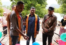 Wakil Bupati Nagekeo Resmikan Gedung Baru SMP Negeri 1 Satap Mauponggo
