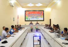 Rakor Lintas Sektor Polres Sikka Siapkan Operasi Ketupat
