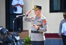 Kapolres Manggarai Tekankan Sinergitas dan Kesiapsiagaan Pengamanan Idul Fitri