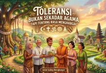 Toleransi Bukan Sekadar Agama tapi Tentang Rasa Menghargai