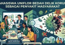 Mahasiswa Uniflor Bedah Delik Korupsi Sebagai Penyakit Masyarakat