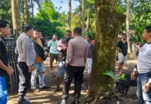 Polisi Patroli Pasar Nita, Dugaan Sabung Ayam Bubar