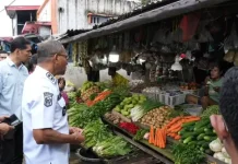 TPID NTT Sidak Pasar Jaga Stabilitas Harga