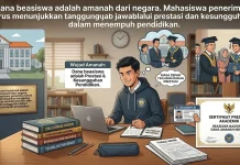 Beasiswa Negara Bukan Dana Konsumtif Mahasiswa