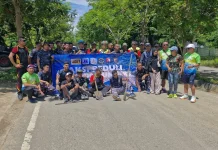 Demi Keselamatan Pengendara,Komodo Runners,TNI-POLRI,RRI,Perbaiki Jalan Rusak
