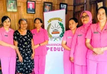Bhayangkari Ndona Rawat Silaturahmi Purnawirawan POLRI