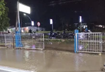 Banjir Genangi Kantor RRI Labuan Bajo