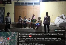 Polsek Mauponggo Gelar Patroli Presisi Digital