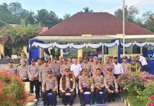 Kapolres Ende Kunker ke Polsek Nangapanda, Tekankan Pelayanan Humanis