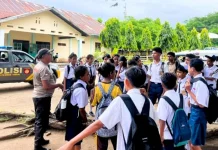 Polisi Amankan Gladi TKA di Adonara Timur Pasca Konflik Warga