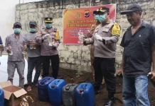 10.650 Liter Moke Ilegal Dimusnahkan, Polres Ende Tegaskan Penindakan