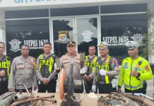 Polres Ende Musnahkan 65 Knalpot Racing, Tekan Balap Liar