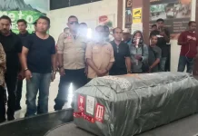 Jenazah Korban Penyerangan OTK Papua Tiba Ende