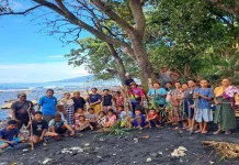 Katekese Prapaskah Umat Maukeo, Tanam Pohon Jaga Lingkungan Pesisir
