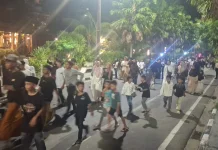 Wujud Nyata Toleransi, Pemuda Katolik Labuan Bajo Bantu Amankan Pawai Takbiran