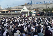 6.000 Jamaah Ikuti Salat Id di Waterfront Labuan Bajo