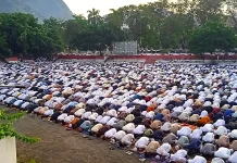 Salat Idul Fitri 1447 H di Lapangan Pancasila Ende diikuti  Ribuan Jamaah