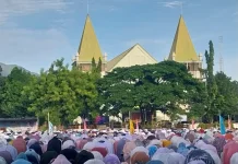 3.000 Jamaah Ikuti Salat Id di Kota Baru Maumere