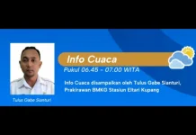 BMKG: NTT Berpotensi Hujan Ringan hingga Lebat