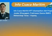 Waspada Gelombang Tinggi Hari Ini, BMKG Maritim Imbau Nelayan NTT Tidak Melaut