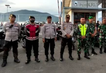 Pengamanan Sholat Idul Fitri, Polres Flotim Pastikan Situasi Kondusif