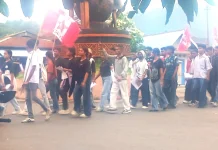 Polisi Amankan Napak Tilas Jejak Bung Karno oleh GMNI di Ende
