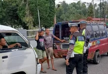 Pasca Lebaran, Polres Manggarai Siagakan Patroli, Pastikan Kota Ruteng Aman