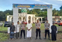 Sholat Idulfitri di Nangaroro Berjalan Aman dan Kondusif