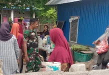 Dari Lumpur, Harapan Tumbuh Lewat Gotong Royong Babinsa dan Warga Pota