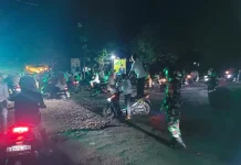 Takbiran Omesuri Aman dan Terkendali, Aparat Lakukan Patroli Intensif