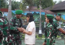 Halal Bihalal Kodim 1612 Manggarai, Pererat Kebersamaan dan Soliditas Prajurit