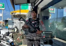 Pamobvit Polres Flotim Perketat Pengamanan Objek Vital Perbankan