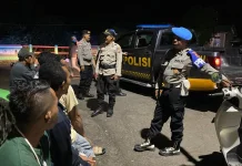 Patroli Dialogis Polres Flotim Jaga Kamtibmas Kota Larantuka