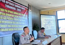 Polres Manggarai Siapkan Pengamanan Paskah Melalui Latihan Pra Operasi
