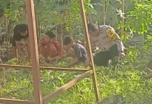 Bhabinkamtibmas Watubaing Libatkan Remaja Bangun Ketahanan Pangan