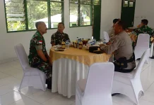 Halalbihalal TNI-Polri dan Pers Perkuat Sinergi di Ende