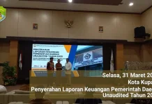 Pemkab Manggarai Barat Serahkan LKPD 2025 Unaudited ke BPK NTT