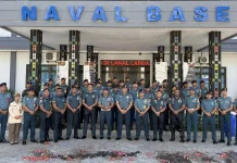 Enam Prajurit Lanal Labuan Bajo Naik Pangkat