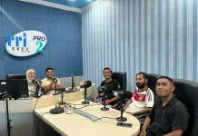 OMK Mautapaga Siapkan Jalan Salib Paskah