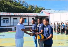 Rutan Bajawa Gelar Pekan Olahraga Sambut HBP ke-62
